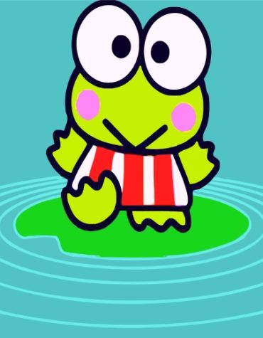 Easy Frog Painting for Kids: Paint By Numbers