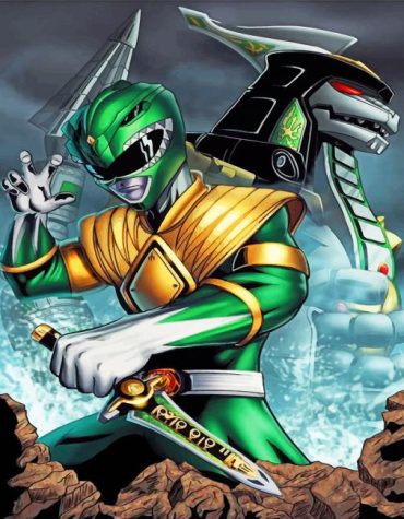 Green Hero Paint By Numbers