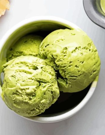 Green Tea Indulgence Paint By Numbers