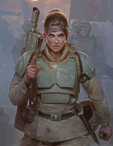 Guard Woman Paint By Numbers