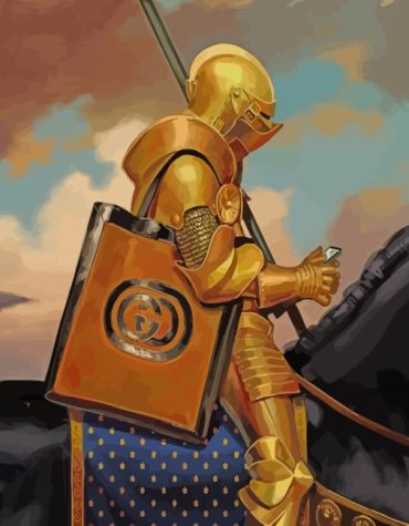 Gucci Style Men's Art Paint By Numbers