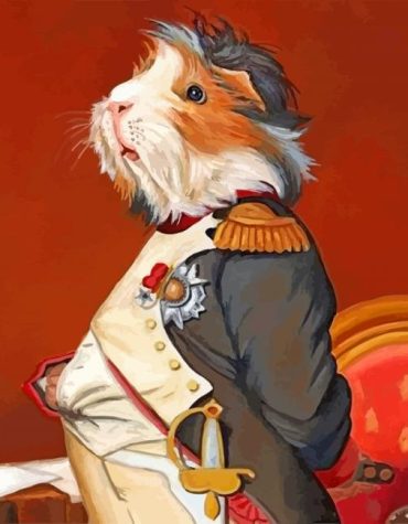 Guinea Pig Painting Fun Paint By Numbers