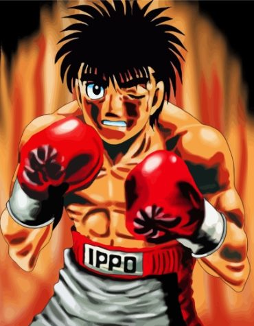 Hajime No Ippo Takamura Epic Paint By Numbers