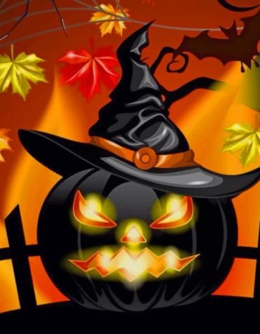 Spooky Halloween Pumpkins Paint By Numbers