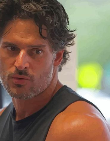 Joe Manganiello Movie Star Paint By Numbers