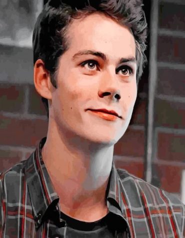 Charming Dylan O Brien Paint By Numbers