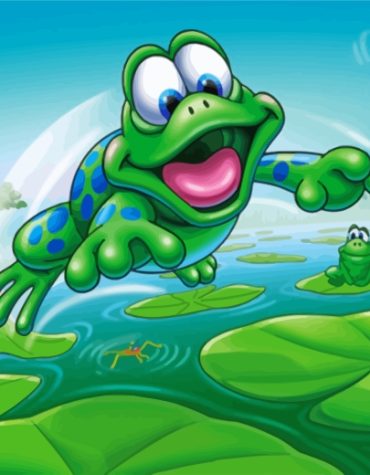 Happy Frog Painting Kit Paint By Numbers