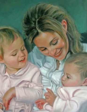 Happy Motherhood Moments Paint By Numbers