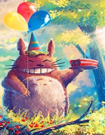 My Neighbor Totoro Happiness Paint By Numbers