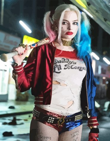 Harley Quinn Colorful Paint By Numbers