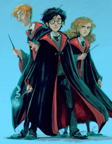 Magical Hogwarts Wizard Paint By Numbers