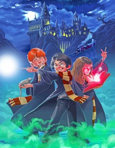 Hogwarts Wizards Paint By Numbers