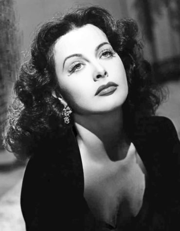 Hedy Lamarr Vintage Paint By Numbers