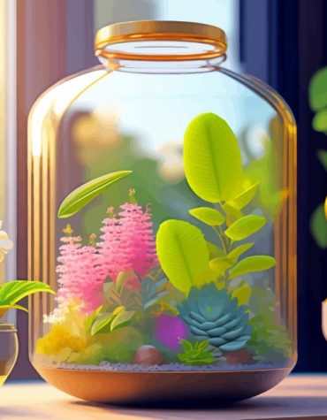 Herbal Bottle Plants Paint By Numbers