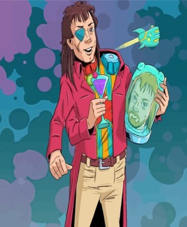 Zaphod Beeblebrox Animation Paint By Numbers