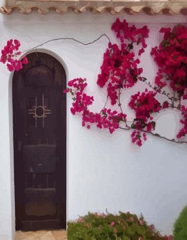 Lovely Home Entrance Paint By Numbers