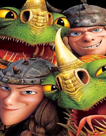 How to Train Your Dragon Movie Magic Paint By Numbers