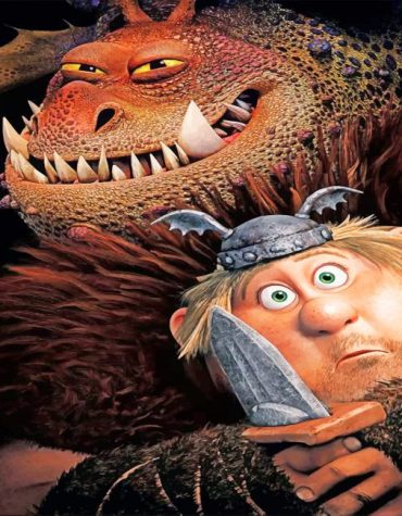Train Your Dragon Paint By Numbers