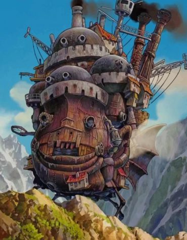 Studio Ghibli Howls Moving Castle Paint By Numbers