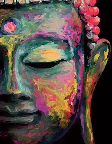 Inner Flame Buddha Painting Kit Paint By Numbers