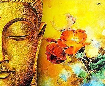Buddha Sacred Flowers Paint By Numbers