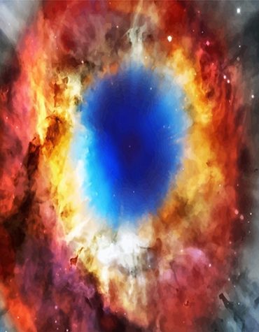 Colorful Galaxy Paint By Numbers