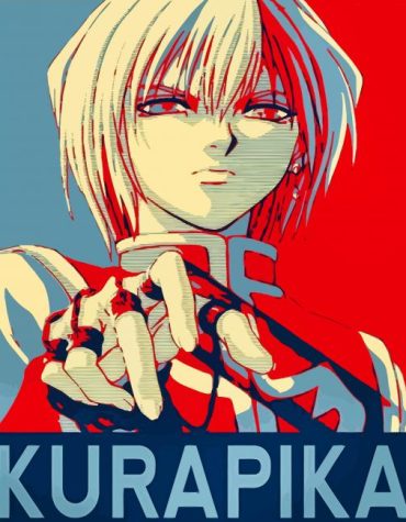 Kurapika Anime Art Paint By Numbers