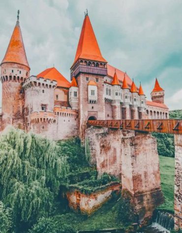 Explore Hunyad Castle Romania Paint By Numbers