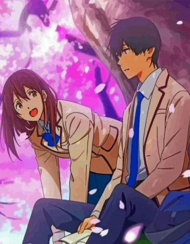 I Want To Eat Your Pancreas Anime Scene Paint By Numbers