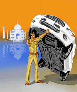 Indian Police Officer Paint By Numbers
