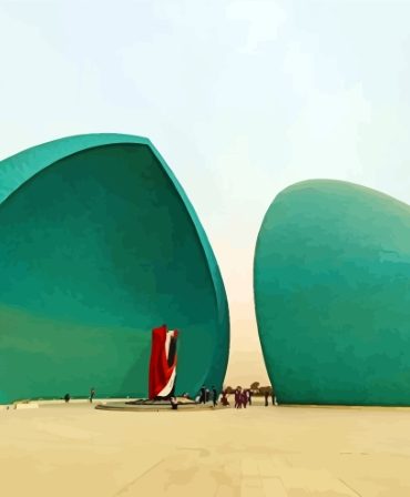 Explore Baghdad Buildings Paint By Numbers