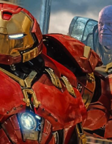 Iron Man vs. Thanos Marvel Paint By Numbers