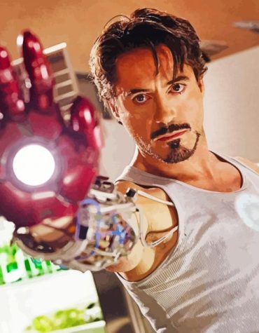 Iron Man Superheroes Paint By Numbers