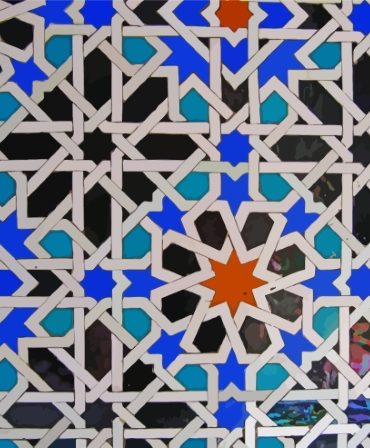 Islamic Geometry Patterns Paint By Numbers