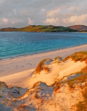 Scenic Isle Of Barra Paint By Numbers