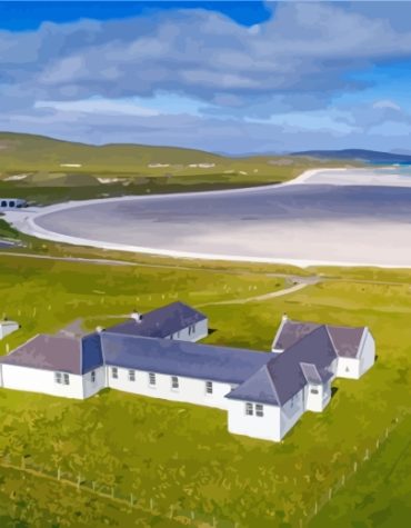 Isle of Barra Scotland Paint By Numbers