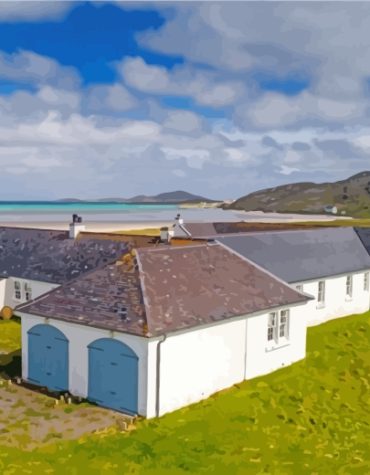 Scenic Isle of Barra Paint By Numbers