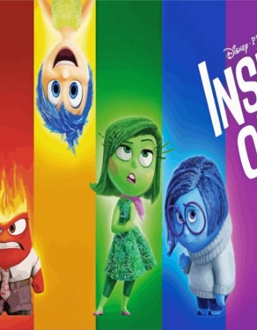 Inside Out Disney Animation Paint By Numbers