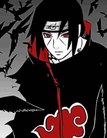 Itachi Uchiha Anime Paint By Numbers