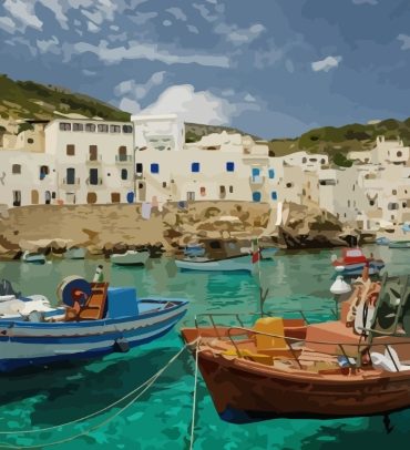 Discover Italy's Cefalu Paint By Numbers