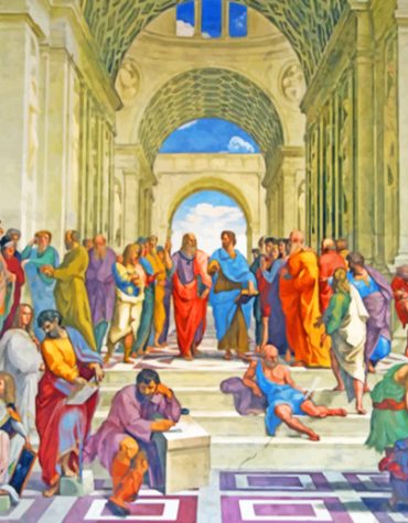 Romantic School Scene Paint By Numbers