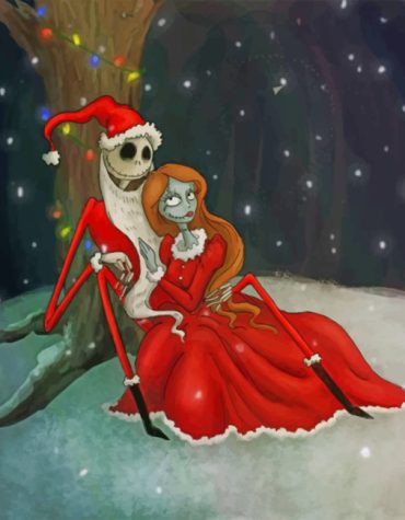 Jack Skellington Christmas Paint By Numbers