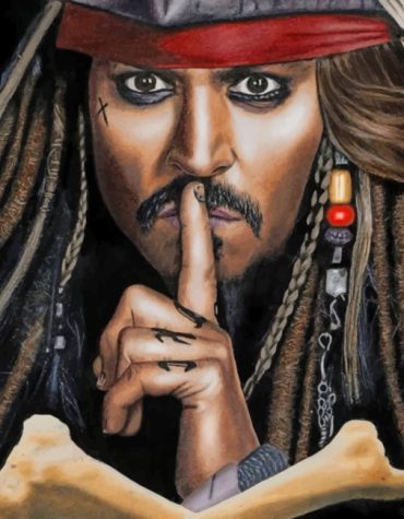 Caribbean Captain Jack Sparrow Paint By Numbers