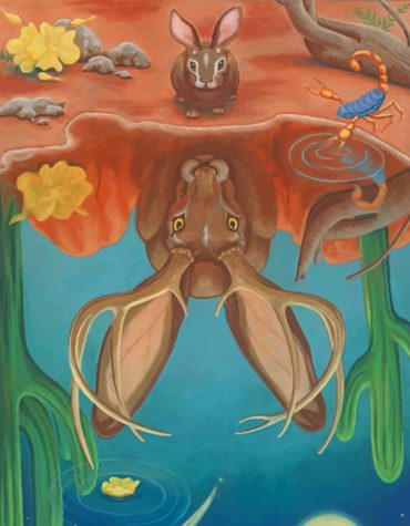 Jackalope Fantasy Animal Paint By Numbers