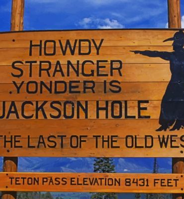 Teton Pass Scenic Adventure Paint By Numbers