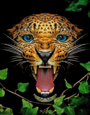 Wildlife Inspired Jaguar Paint By Numbers