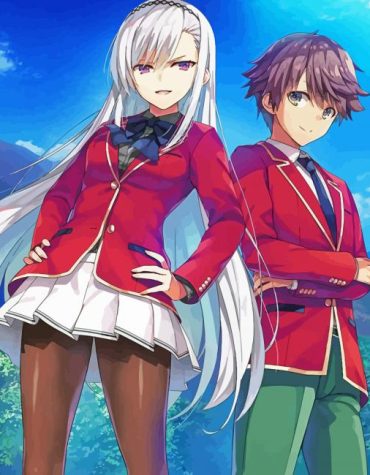 Classroom of the Elite Anime Paint By Numbers