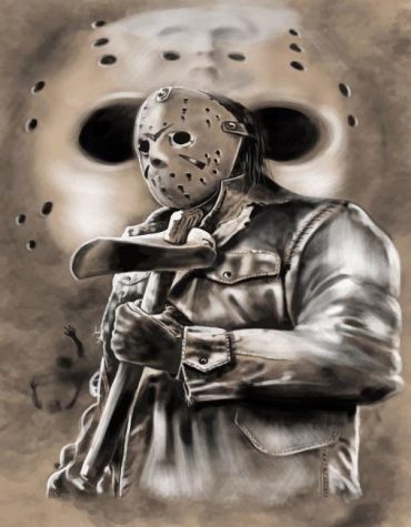 Jason Voorhees Horror Movies Paint By Numbers