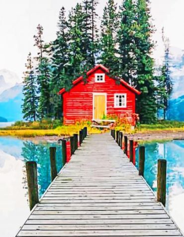 Jasper National Park Canada Paint By Numbers