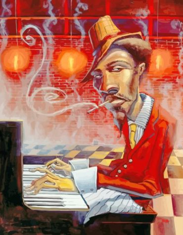 Classic Jazz Scene Paint By Numbers